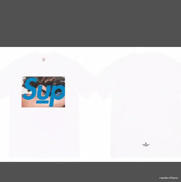 L Face Short and Round Neck T-shirt Sleeve Black Undercover S XL White M 0716